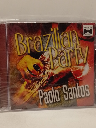 Paolo Santos Brazilian Party Cd Nuevo 