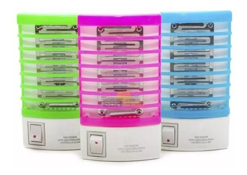 Repelente Eletrico C/ Luz Atrai E Mata Mosquito,insetos