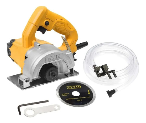 Cortadora Marmol Y Loseta 125 Mm 1400w Kit  Dw862w-b3 Dewalt