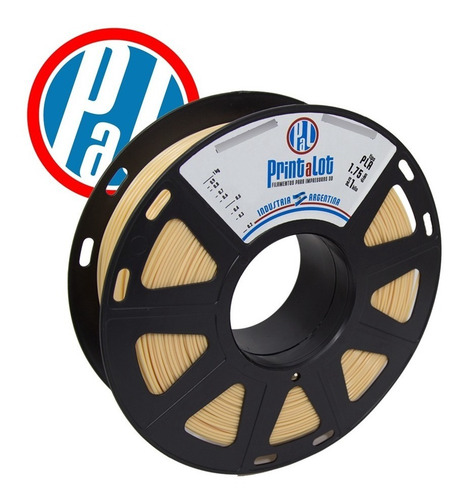 Imagem 3 de 3 de Filamento Impressão 3d Printalot Pla Skin (bege Rosado) 1kg