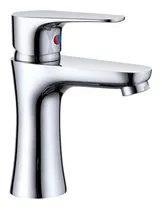Comprar Griferia Canilla Monocomando Lavatorio Baño Mediana Tubo Rec Plateado Cromado