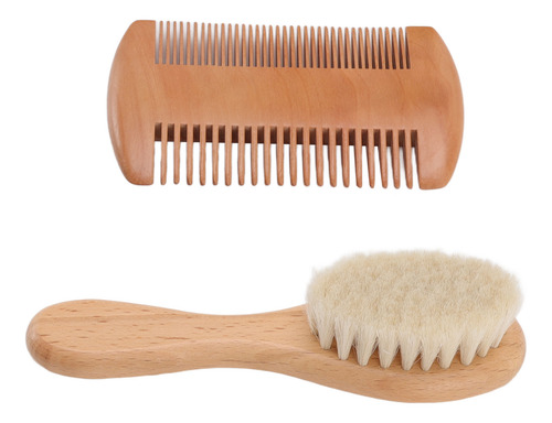 Conjunto De Escova De Cabelo Para Bebês, Pente E Pente De Ma