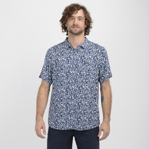 Camisa Manga Corta Royal  Azul