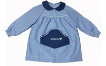 Comprar Guardapolvo Para Jardin De Infantes(nena),con Bordado!!