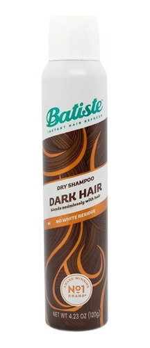 Batiste Dry Shampoo En Seco Dark Hair Castaño Oscuro