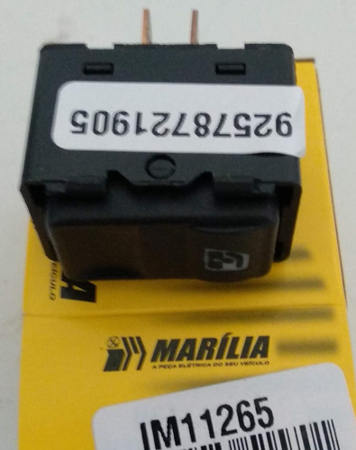Botao Vidro Eletrico Caravan Opala 88 89 90 91 92 Im11265
