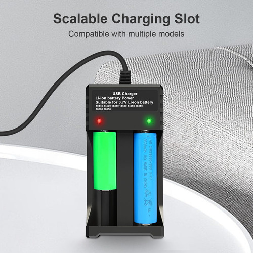 Cargador Universal Inteligente Usb Doble Canal Carga 2 Slots