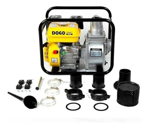 Motobomba Dogo Industrial Nafta 5,5 Hp Agua 600 L/min 2''
