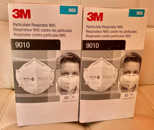 Tapabocas Mascarilla N95 Ref 9010 3m Precio X50 Unidades