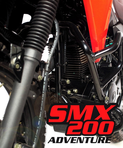 Imagen 18 de 22 de Gilera Smx 200 Adventure 0km 2023 Nuevo Modelo Moto Baires