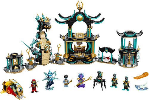 Lego Ninjago Templo Del Sea Definia 71755 Kit De Construcció