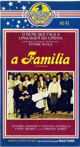 Vhs - A Família - Vittorio Gassman
