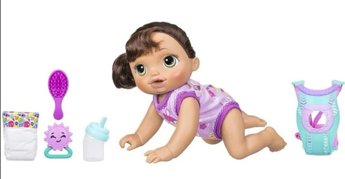 Baby Alive Bebé Va Conmigo Morena