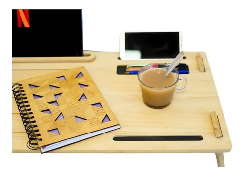 Imagen 3 de 8 de Mesa Multiuso Tablet Mate Para Cama Libros Sillon Notebook