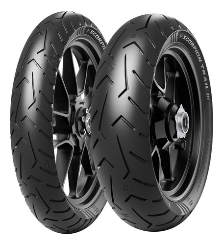 Par Pneus Pirelli Scorpion Trail 3 110/80-19+150/70-17