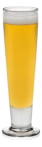 Juego De 4 Vasos De Cerveza Altos 410 Ml Pilsner, Kolsch,