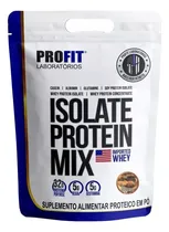 Comprar Suplemento Whey Isolate Protein Mix 900g - Profit - Sabores Chocolate Con Leche