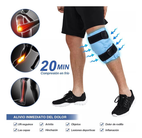 Almohadillas De Hielo Para Aliviar El Dolor De Rodilla