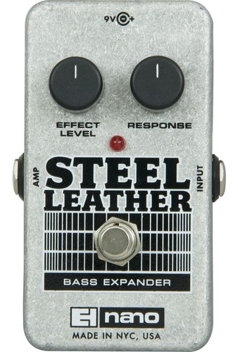 Pedal Electro Harmonix Steel Leather Attack Bass Expander