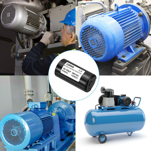 Condensador 540-648uf/mfd 250 Vac 50/60 Hz Cd60
