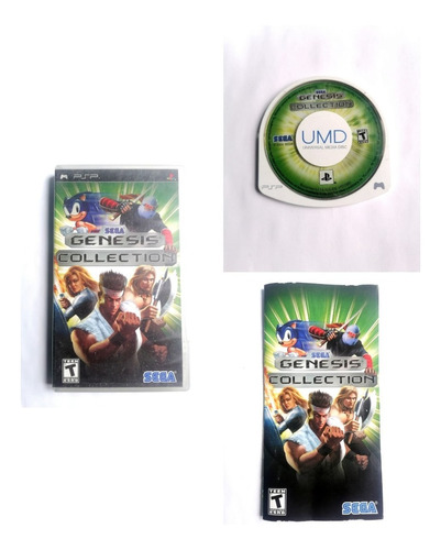 Sega Genesis Collection Psp (Reacondicionado)