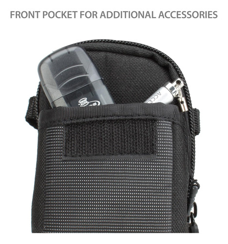 Funda Para Camara Panasonic Lumix Dmc-zs60 Y Mas, Negra