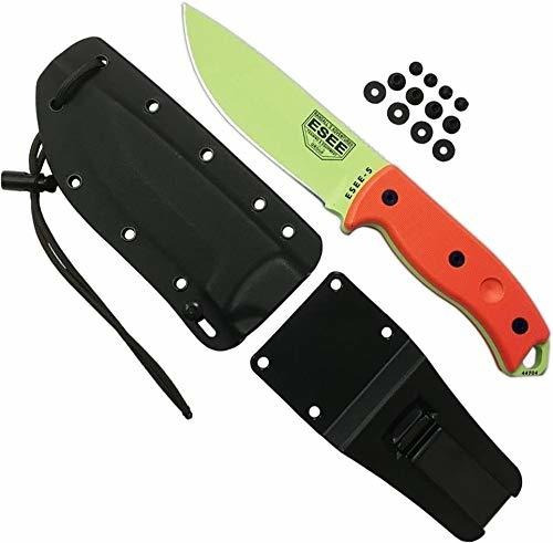 Auténtico Cuchillo Táctico De Supervivencia Esee 5p-vg-e, Fu