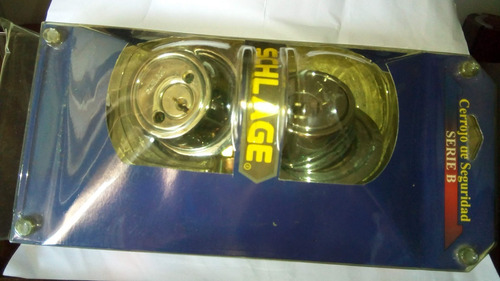 Cerradura De Seguridad Puerta Madera O Metal Marca Schlage