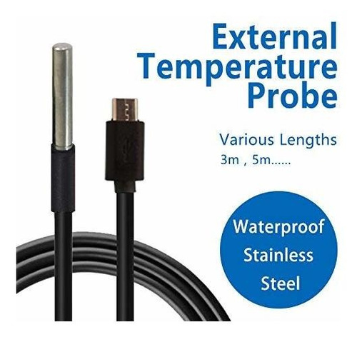 Temperatura Ds18b20 Sensor Refrigerador Cr Condicion 5m