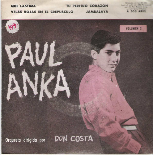 Paul Anka Vol 3 Ep 4 Temas Con Tapa Ex