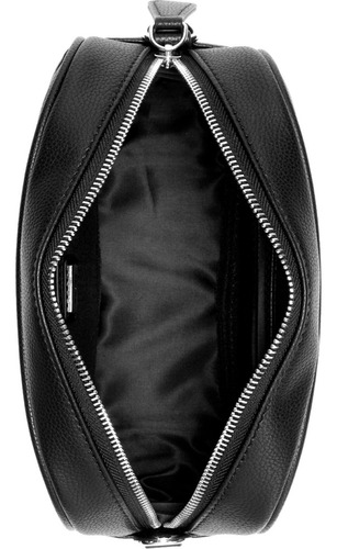 Bolsa Guess Factory Pe969570-bla Acabado de los herrajes Níquel Color Negro Correa de hombro Negro Diseño de la tela Lisa