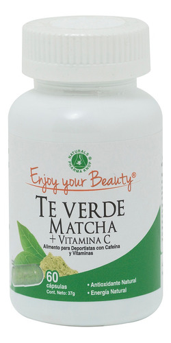 Té Verde Matcha + Vit C 400 Mg X 60 