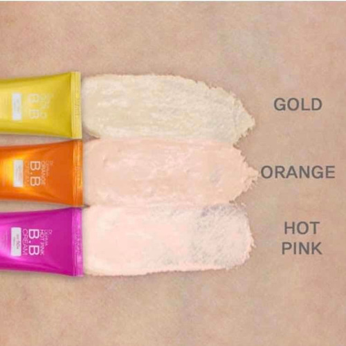 Cremas Base De Maquillaje Coreana_ Bb Cream_ Rosa & Oro_2pz