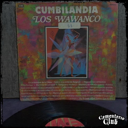 Los Wawanco - Cumbilandia - Ed Arg 1974 Vinilo Lp