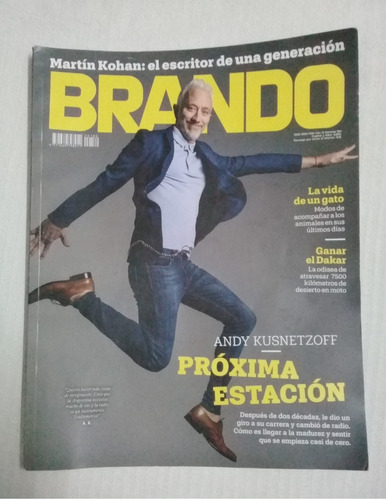 Revista Brando N° 180 Andy Kusnetzoff (leer Descripción)