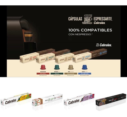 Imagen 4 de 6 de Cafe Espressarte Deciso Cabrales Nespresso X10 Capsulas