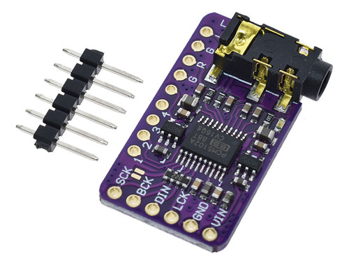 Mod De Voz Del Convertidor Digital-analógico Gy-pcm5102 I2s