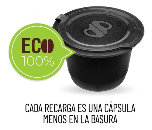Imagen 4 de 10 de Nespresso 4 Capsulas Recargables Caffettino - Ecologicas