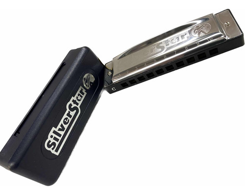 Gaita Harmônica Silverstar - Do (c) - Hohner Novo Original