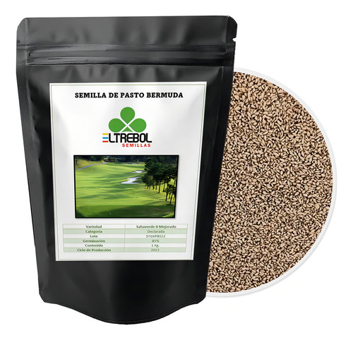 Semilla De Pasto Bermuda Var Sahaverde I I : Mejorada (1 kg)