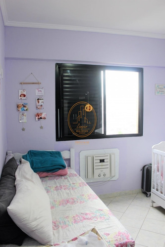 Apartamento Com 2 Dormitório(s) Localizado(a) No Bairro Vila Mathias Em Santos / Santos - 6243