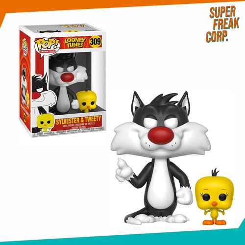 Silvestre Y Piolín Funko Pop Looney Tunes