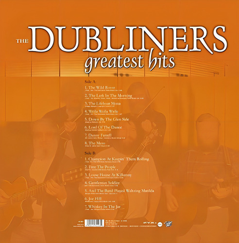 Dubliners - Greatest Hits - Vinilo 2015 Producido Por Zyx Records