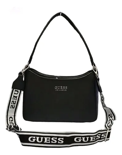 Morral Guess Mujer Negro MercadoLibre