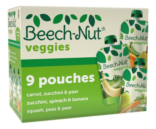 Beech-nut Veggies Stage 2 - Paquete Variado De Alimentos Par