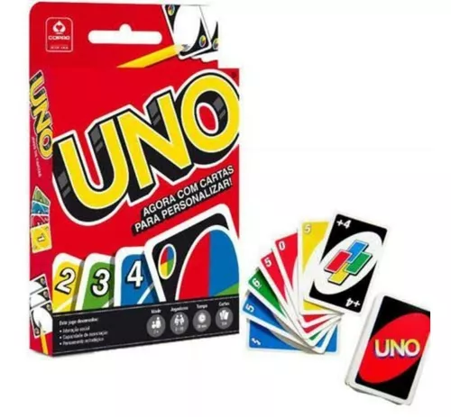 Jogo de Cartas Uno Cartas Para Personalizar Original Qualidade