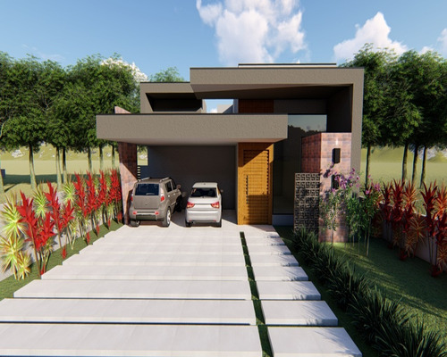 Imagem 1 de 5 de Casa Térrea Alphaville Nova Esplanada 1 - Ca00859 - 69612482