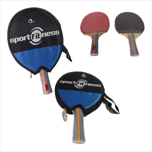 Par De Raquetas Para Tennis De Mesa O Pinpong Sportfitness