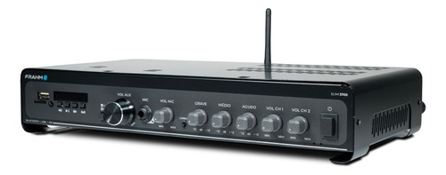 Amplificador Frahm Slim 3700 G5 Optical 2 Canais 240w Rms