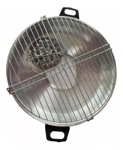  Generic Silver Disco Giratorio Asador Fugitivo Electric Stove  Grill : Tools & Home Improvement